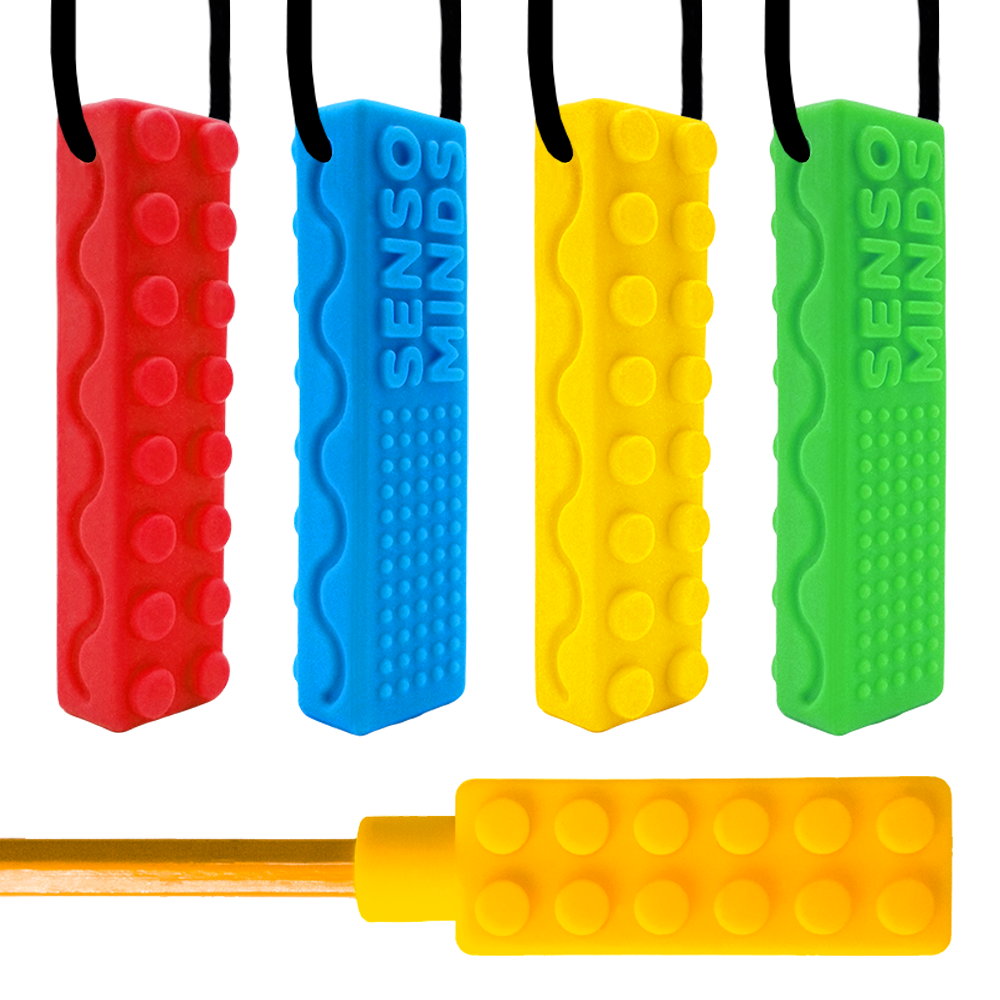 Senso Minds Lego Brick Chew Necklaces